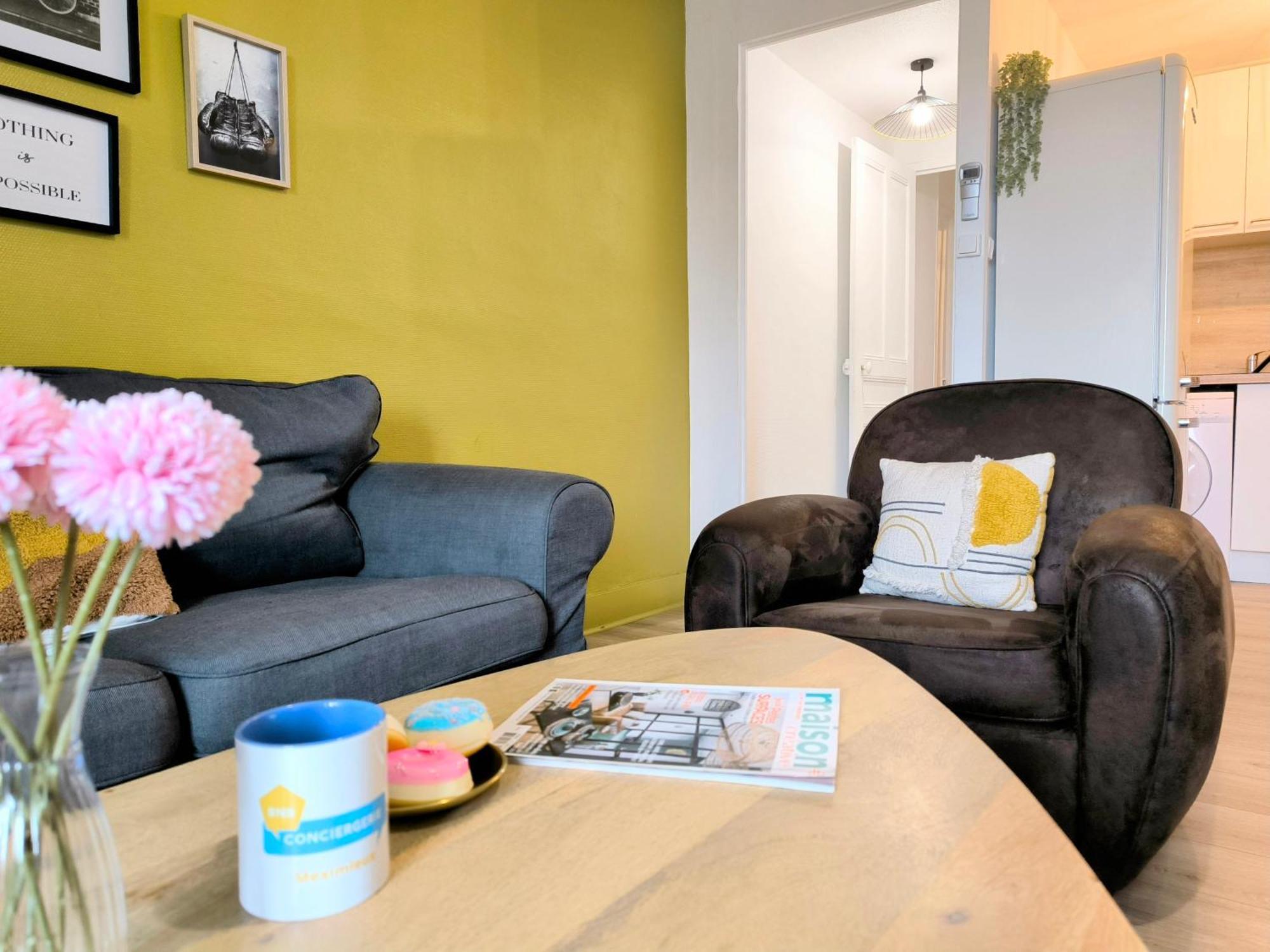 Апартаменти Chez Lulu - 5 Lits- Proche Cnpe - Gare Амбер'є-ан-Бюже Екстер'єр фото