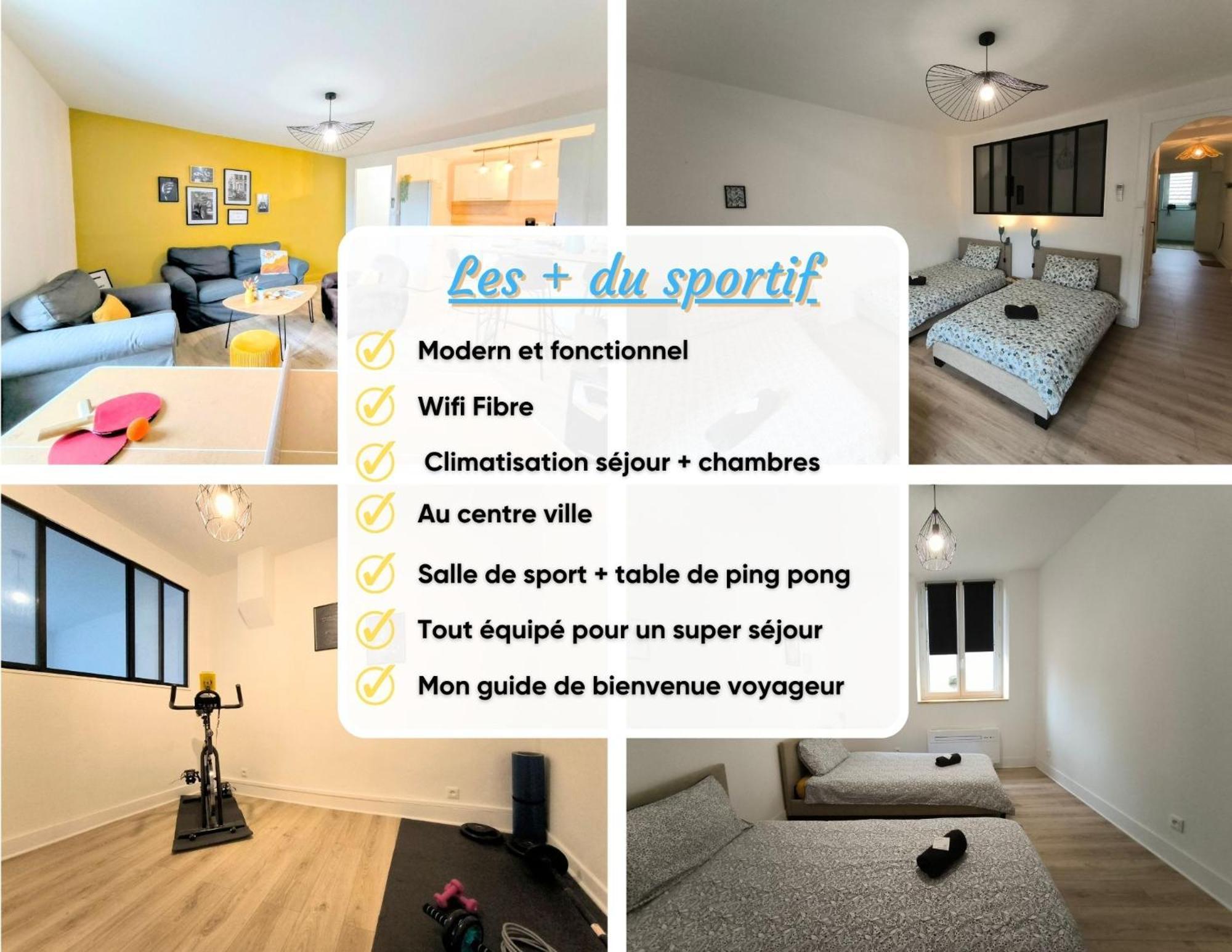 Апартаменти Chez Lulu - 5 Lits- Proche Cnpe - Gare Амбер'є-ан-Бюже Екстер'єр фото